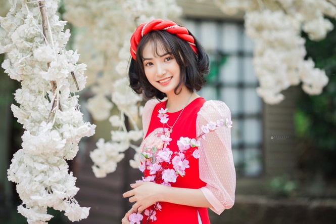 Hot girl Nam Định ‘hóa’ thiếu nữ H’Mông rạng rỡ đón Xuân - ảnh 9