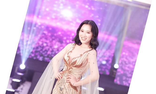 Vẻ đẹp của nữ sinh trường ĐH Nội vụ đạt giải Người đẹp trí tuệ - Miss Elegant Beauty 2020 - ảnh 1