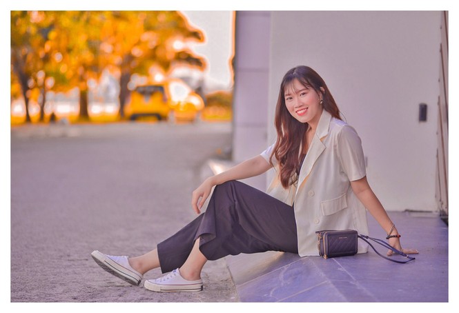 Vẻ đẹp của nữ sinh trường ĐH Nội vụ đạt giải Người đẹp trí tuệ - Miss Elegant Beauty 2020 - ảnh 12