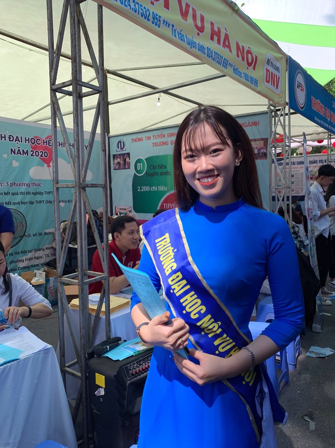 Vẻ đẹp của nữ sinh trường ĐH Nội vụ đạt giải Người đẹp trí tuệ - Miss Elegant Beauty 2020 - ảnh 5