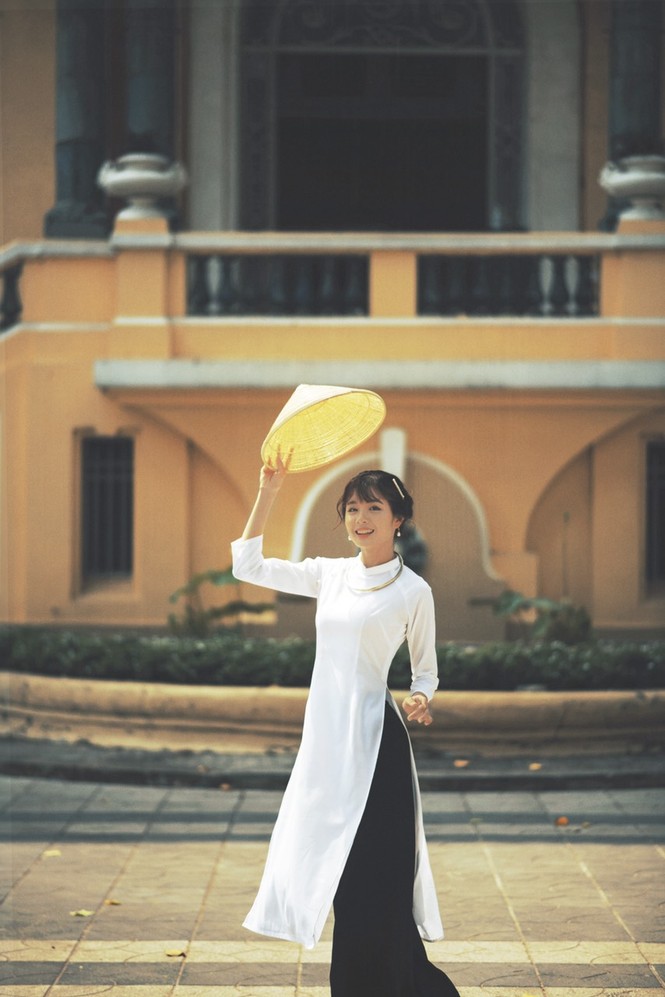 Năm mới cận kề, nữ sinh Xuân Tuyền, trường ĐH Văn Lang hóa thân thành cô tiểu thư nhà họ Hứa xinh đẹp - ảnh 4