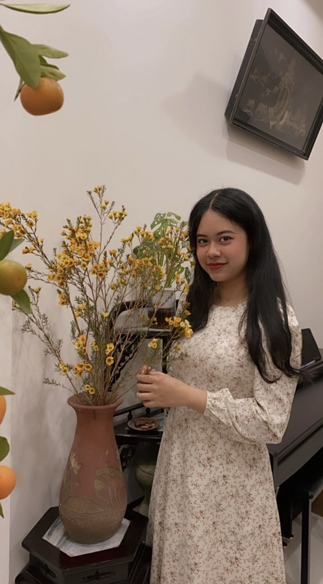 Đón Tết đặc biệt của hot girl Đại học Luật - ảnh 2