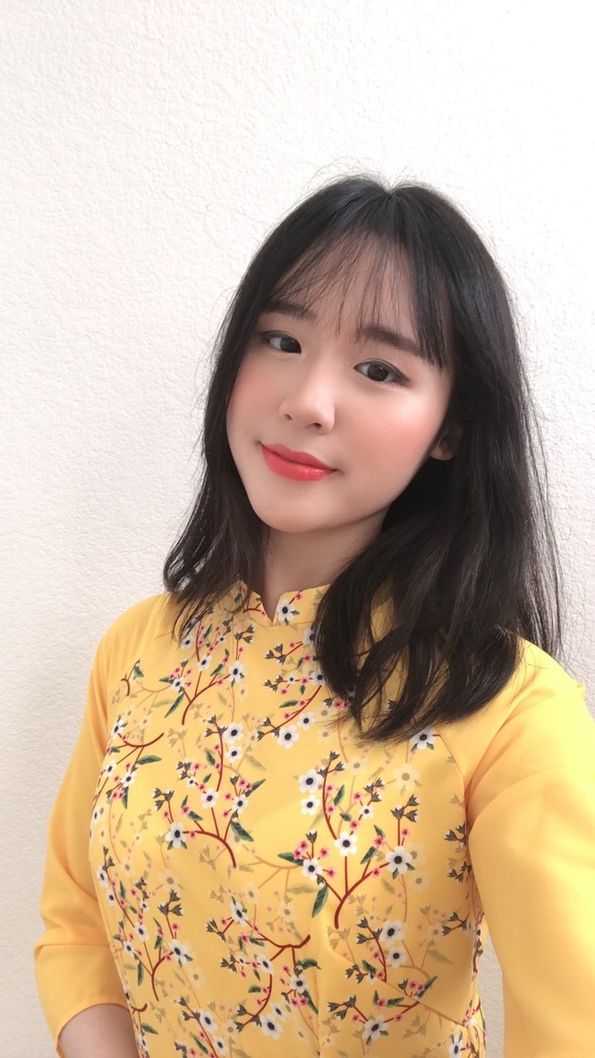 Rực rỡ sắc vàng với bộ ảnh áo dài Việt Nam đón Tết của du học sinh tại Mỹ - ảnh 4