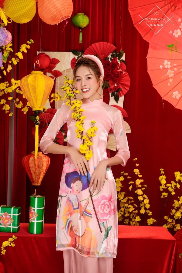 Nàng thơ 2K duyên dáng trong bộ ảnh chào Xuân - ảnh 1