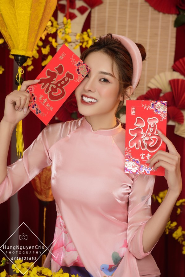 Nàng thơ 2K duyên dáng trong bộ ảnh chào Xuân - ảnh 2