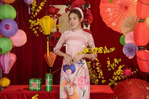 Nàng thơ 2K duyên dáng trong bộ ảnh chào Xuân - ảnh 5