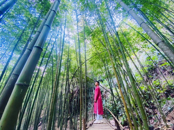 “Mãn nhãn” với bộ ảnh áo dài tuyệt đẹp của nam sinh Yên Bái - ảnh 4