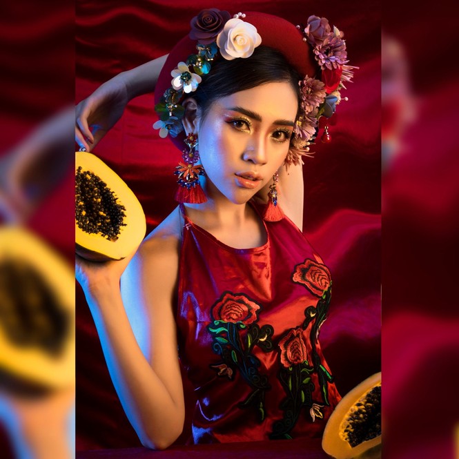Nữ sinh quản trị kinh doanh mê nghệ thuật - ảnh 1