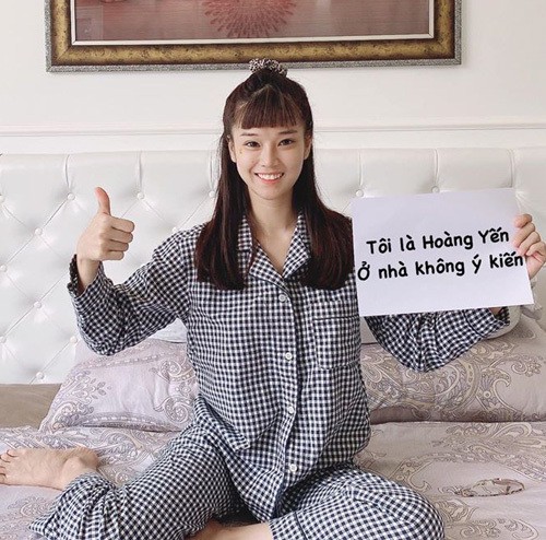 Ngắm sao Việt mặc đồ ngủ khi ở nhà chống Covid-19 - ảnh 2