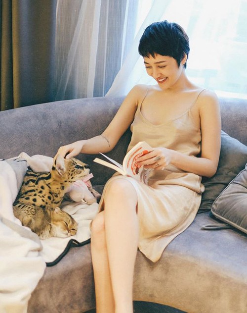 Váy lụa được nhiều sao Việt ưa chuộng - ảnh 2