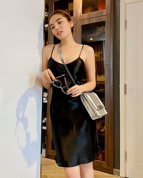 Váy lụa được nhiều sao Việt ưa chuộng - ảnh 4