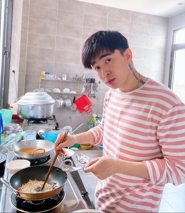Sao Việt dở khóc dở cười khi vào bếp nấu ăn - ảnh 7