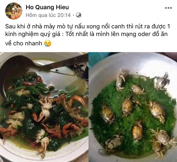 Sao Việt dở khóc dở cười khi vào bếp nấu ăn - ảnh 4