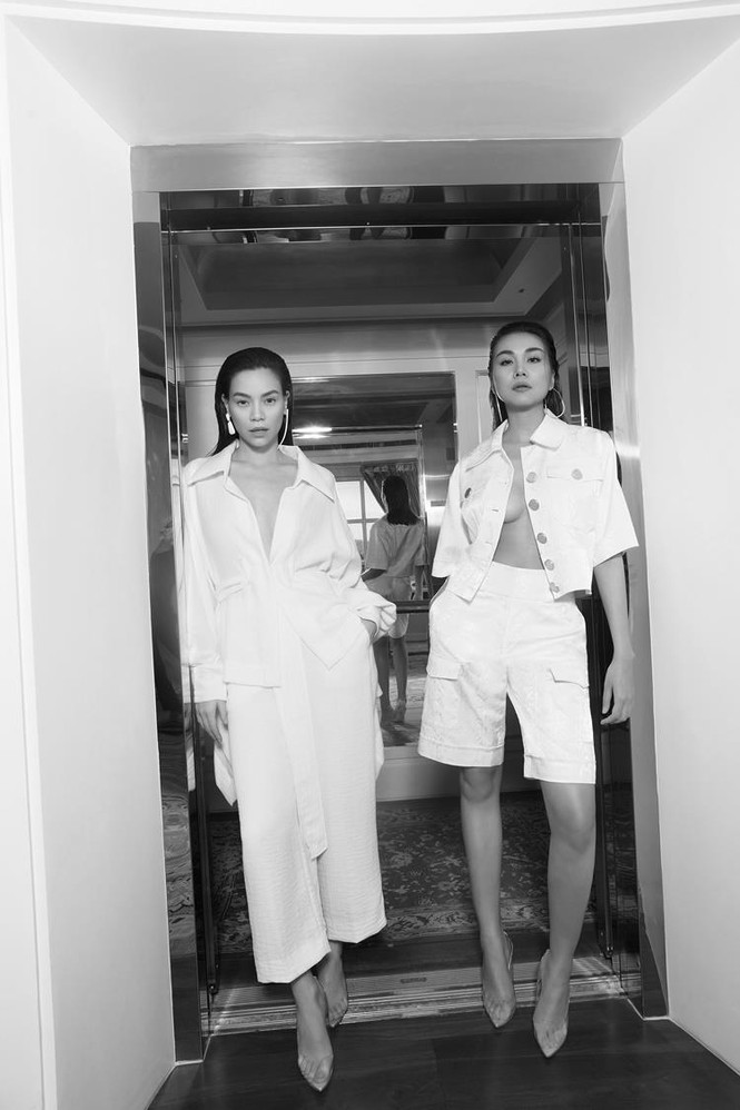Hà Hồ mang bụng bầu chụp ảnh thời trang cho tạp chí danh giá Vogue (Pháp) - ảnh 2