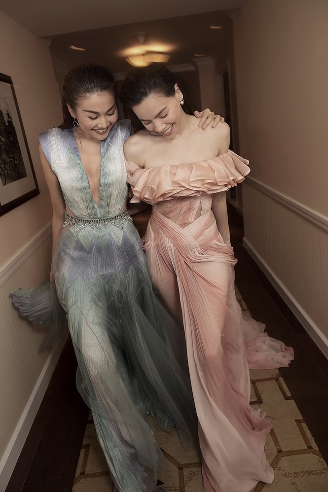 Hà Hồ mang bụng bầu chụp ảnh thời trang cho tạp chí danh giá Vogue (Pháp) - ảnh 3