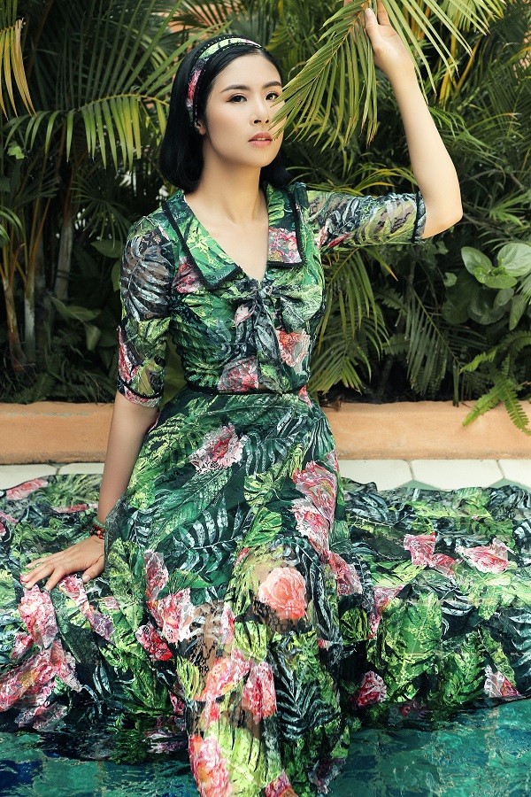 Hiếm hoi lắm mới thấy Ngọc Hân hóa quý cô cổ điển khoe đường cong mềm mại - ảnh 7