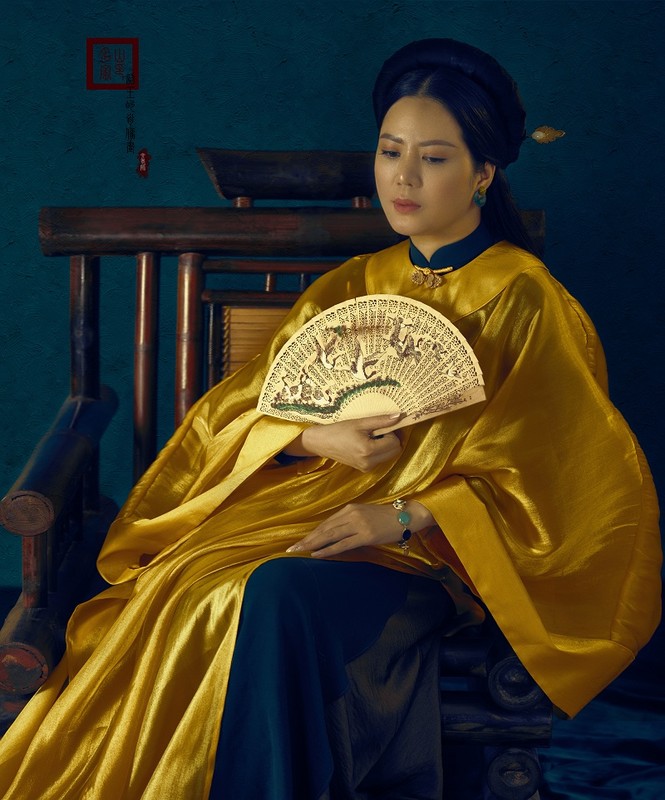 Đinh Hiền Anh hóa mỹ nhân thời xưa đẹp mơ màng trong bộ ảnh đón tuổi mới - ảnh 3