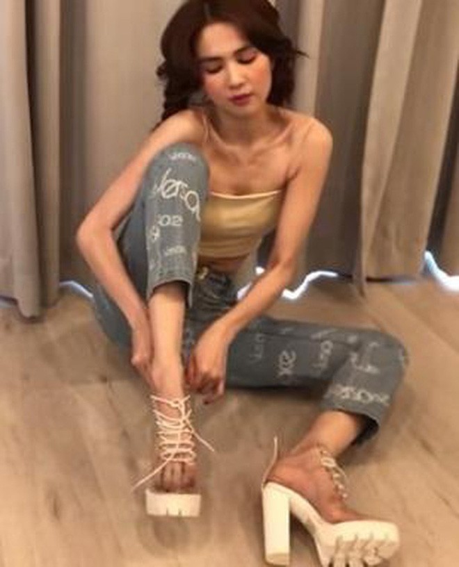 Ngọc Trinh tăng cân trông thấy nhưng vòng 1 sao lại xẹp lép bất thường? - ảnh 1
