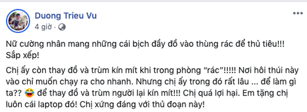 Dương Triệu Vũ bức xúc hé lộ chiêu trò trộm đồ của người giúp việc - ảnh 3