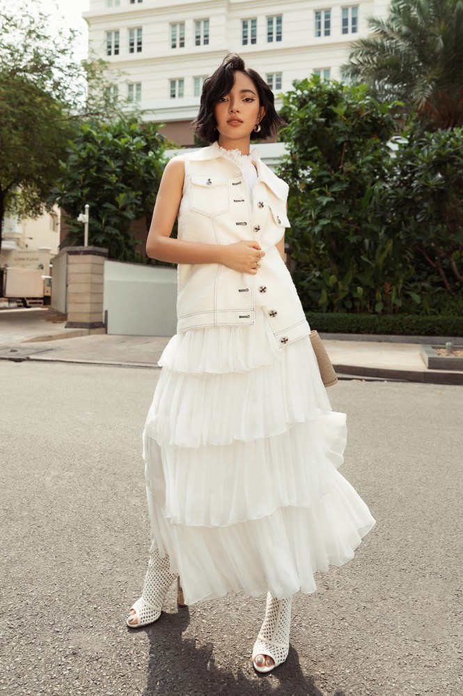 Hoa hậu Mỹ Linh, Tiểu Vy dùng dàn fashionista hóa quý cô thời đại đầy cá tính - ảnh 5