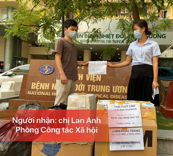 Thái Thùy Linh tiếp tục làm thiện nguyện: Kêu gọi góp khẩu trang cho y bác sĩ Đà Nẵng - ảnh 3