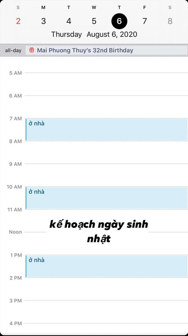 Dở khóc dở cười với kế hoạch đón sinh nhật tuổi 32 của Mai Phương Thúy - ảnh 1