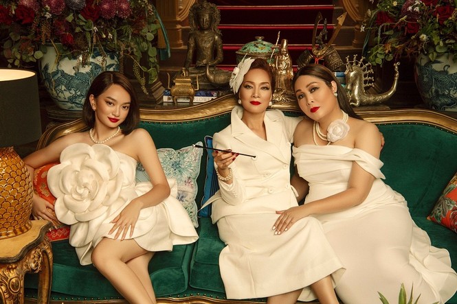 Hồng Vân, Lê Khanh, Kaity Nguyễn hóa chị em sang chảnh trong “Gái già lắm chiêu” phần mới - ảnh 1