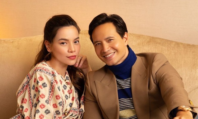 Lần đầu tiên Hồ Ngọc Hà công khai bụng bầu với công chúng và còn gọi Kim Lý là chồng - ảnh 3