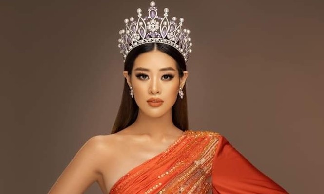 Dù cuộc thi Hoa hậu Hoàn vũ 2020 bị hoãn, Khánh Vân vẫn miệt mài tập luyện - ảnh 1