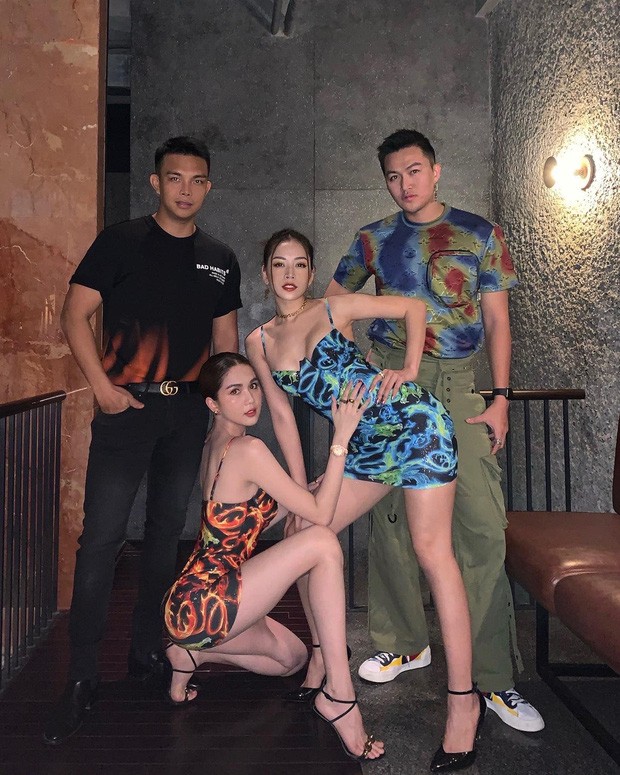 Diện đầm ôm sát khoe vòng 3 nóng bỏng, Chi Pu cùng Ngọc Trinh đốt mắt người xem - ảnh 2