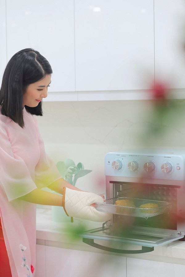Còn chưa kết hôn nhưng Hoa hậu Ngọc Hân đã khoe tài nội trợ khéo léo chẳng kém ai - ảnh 3