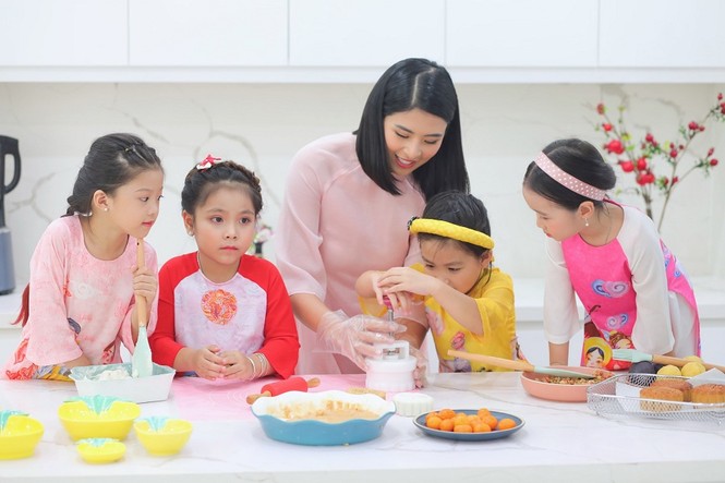 Còn chưa kết hôn nhưng Hoa hậu Ngọc Hân đã khoe tài nội trợ khéo léo chẳng kém ai - ảnh 4
