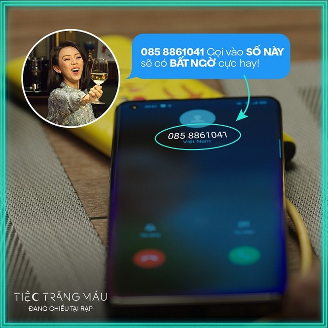 Cái kết bất ngờ khi khán giả gọi thử tới số điện thoại xuất hiện trong “Tiệc trăng máu” - ảnh 2