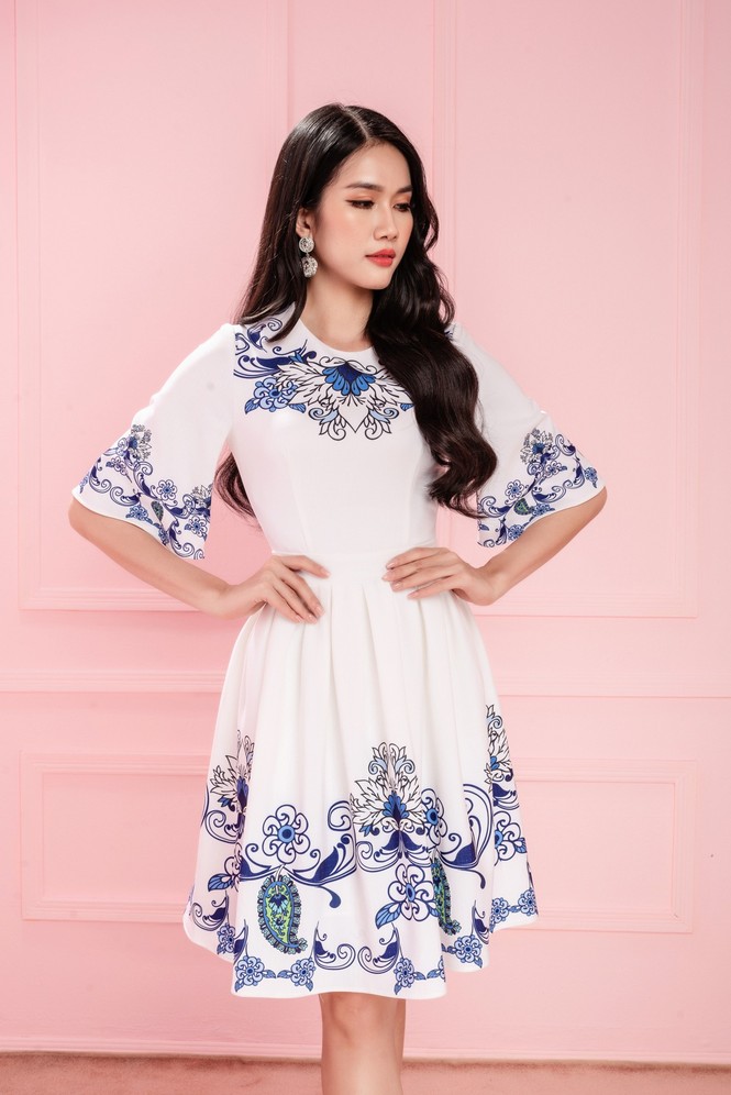 Hoa hậu Đỗ Thị Hà cùng hai Á hậu chọn gì để diện Tết và mùa lễ hội cuối năm? - ảnh 4