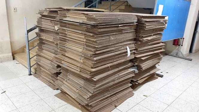 50.000 thùng carton đóng đồ cho sinh viên ký túc đón người cách ly Covid-19 - ảnh 4