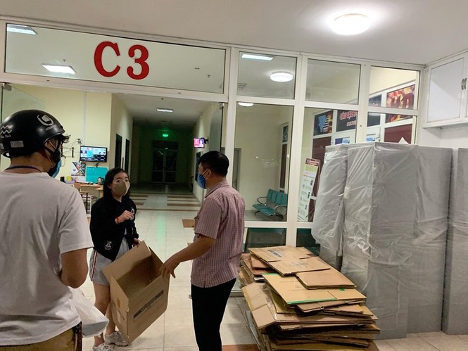 50.000 thùng carton đóng đồ cho sinh viên ký túc đón người cách ly Covid-19 - ảnh 14
