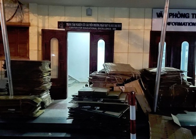50.000 thùng carton đóng đồ cho sinh viên ký túc đón người cách ly Covid-19 - ảnh 5