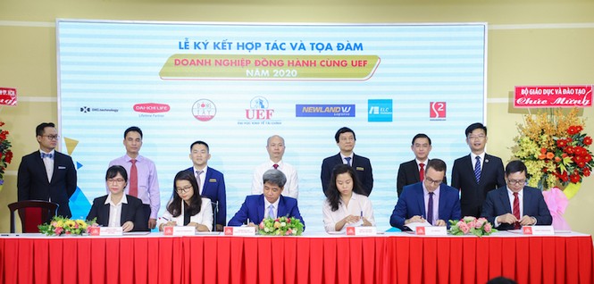 ĐH Kinh tế Tài chính TP. HCM hợp tác với 24 doanh nghiệp để đảm bảo việc làm cho sinh viên - ảnh 1