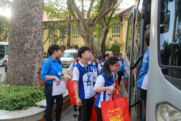 Chăm lo Tết Tân Sửu cho sinh viên: Nhiều hoạt động thiết thực - ảnh 1