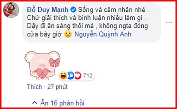 Phản ứng của cầu thủ Duy Mạnh trước những tin đồn về mâu thuẫn gia đình? - ảnh 6