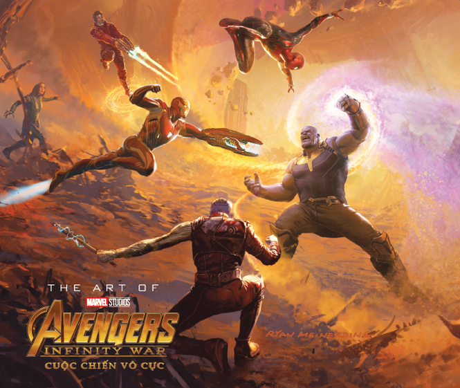 The Art Of Marvel Studios Avengers Infinity War phát hành tại Việt Nam - ảnh 2