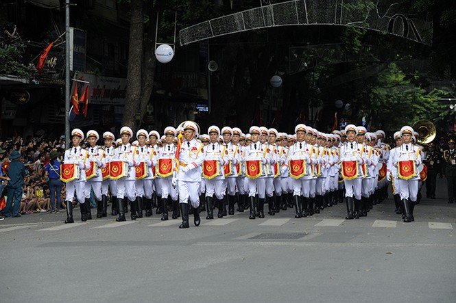 Oai phong khối Quân nhạc trong ngày Tết Độc lập - ảnh 2