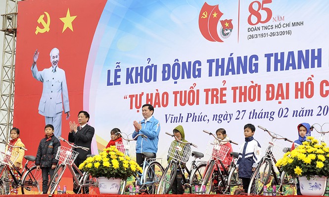 3.000 ĐVTN dự lễ khởi động Tháng thanh niên 2016 - ảnh 7
