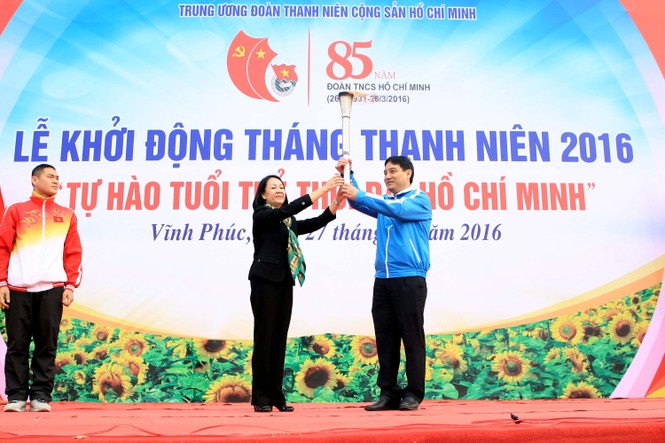 3.000 ĐVTN dự lễ khởi động Tháng thanh niên 2016 - ảnh 5