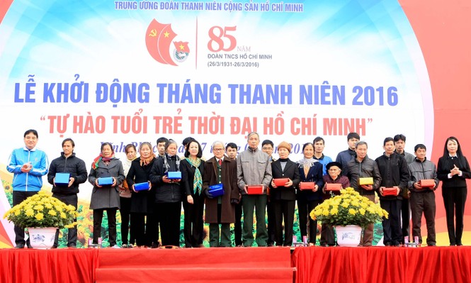 3.000 ĐVTN dự lễ khởi động Tháng thanh niên 2016 - ảnh 6