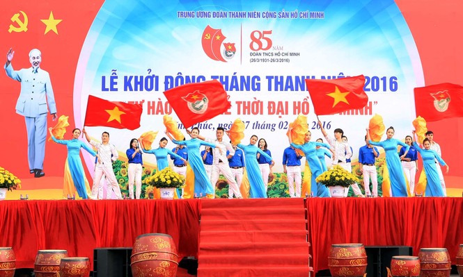 3.000 ĐVTN dự lễ khởi động Tháng thanh niên 2016 - ảnh 1