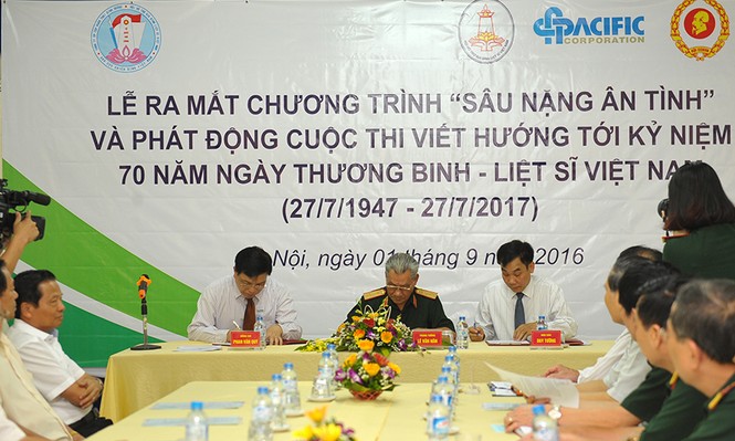 Phát động cuộc thi viết 'Sâu nặng ân tình' - ảnh 1