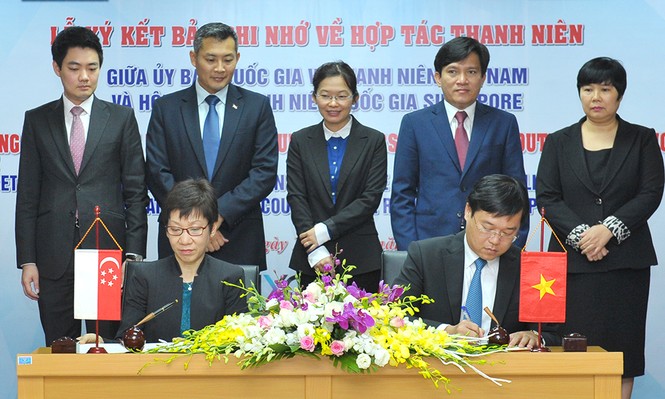 Nhiều kế hoạch quan trọng về thanh niên được Việt Nam – Singapore ký kết - ảnh 1