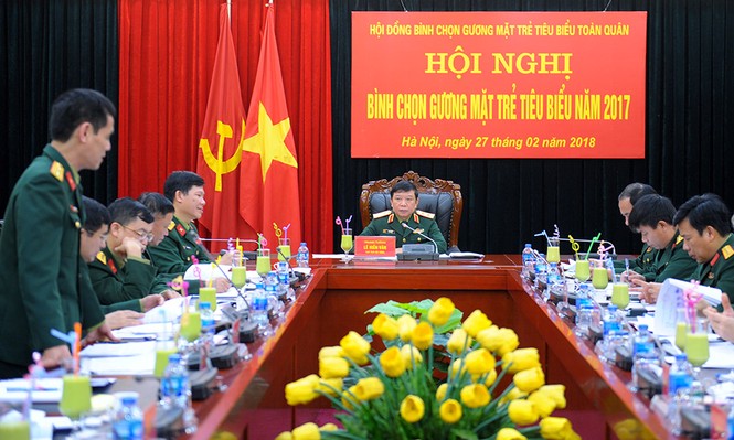 Tuyên dương 10 gương mặt trẻ tiêu biểu toàn quân năm 2017 - ảnh 1