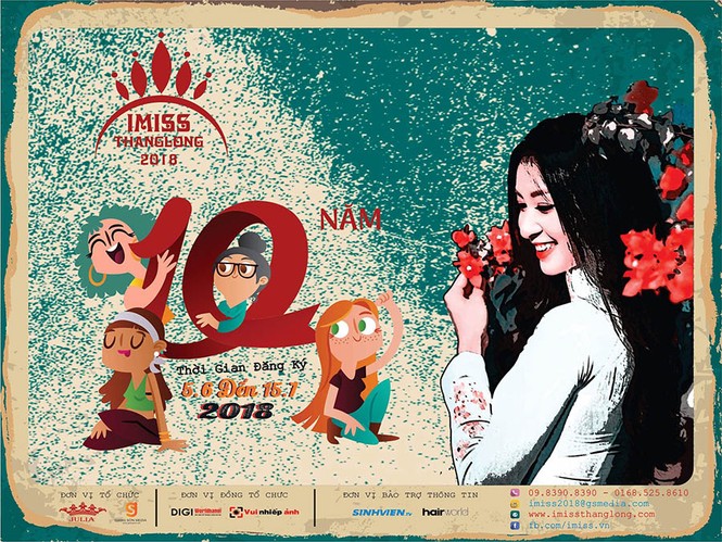 Khởi động cuộc thi tài sắc sinh viên iMiss Thăng Long 2018 - ảnh 1